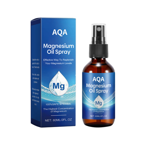 AQA™ Pure Magnesium Oil Spray — Instant Support for Your Body & Mind