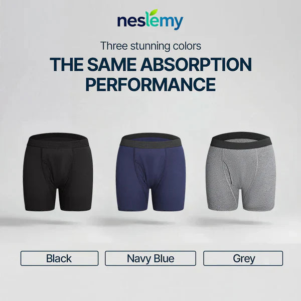 🌿Confidence, Crafted for You Men’s Washable Leak-Proof Underwear — Where Dignity Meets Everyday Comfort