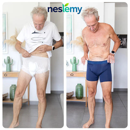 🌿Confidence, Crafted for You Men’s Washable Leak-Proof Underwear — Where Dignity Meets Everyday Comfort