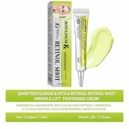 Final 3 Hours: 70%OFF🔥 QIAWI™ Botulinum & Vita-A Retinol Shot Wrinkle-Lift Tightening cream✨