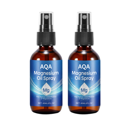 AQA™ Pure Magnesium Oil Spray — Instant Support for Your Body & Mind
