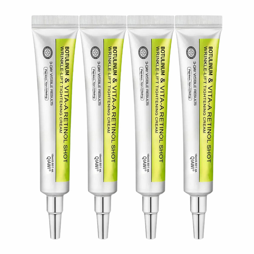 Final 3 Hours: 70%OFF🔥 QIAWI™ Botulinum & Vita-A Retinol Shot Wrinkle-Lift Tightening cream✨
