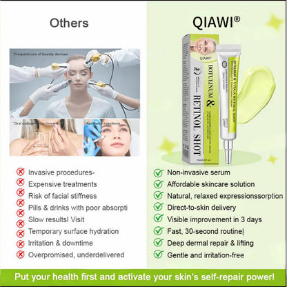Final 3 Hours: 70%OFF🔥 QIAWI™ Botulinum & Vita-A Retinol Shot Wrinkle-Lift Tightening cream✨